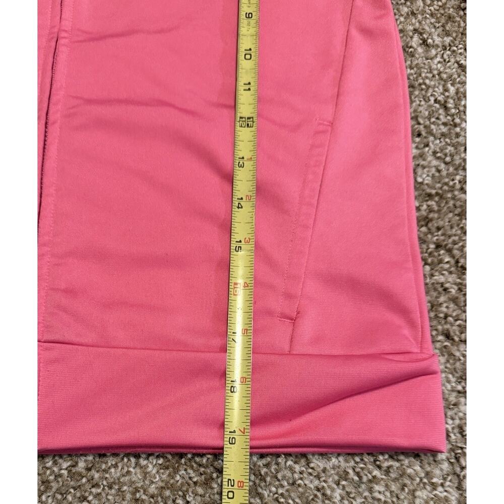 Girls Adidas Pink Jacket Size M Long Sleeve - Picture 3 of 10